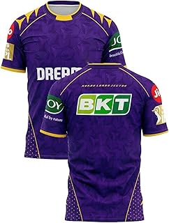 KKR Jersey New 2025 for (Men,Kids,Boys)(XX-Large 44) Multicolour